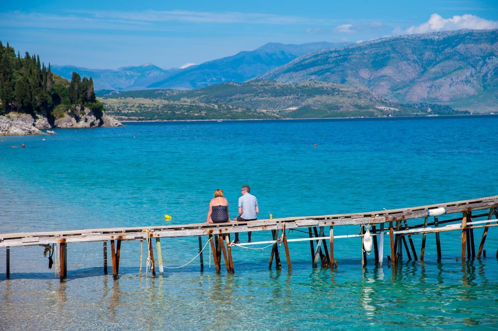 Krouzeri Beach Apartments Nisaki  Chambre photo